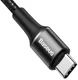 Baseus Halo Series Quick Charge USB-C naar USB-C Kabel 1m Zwart afbeelding 4