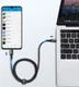Baseus Halo Series Quick Charge USB-C naar USB-C Kabel 1m Zwart afbeelding 6