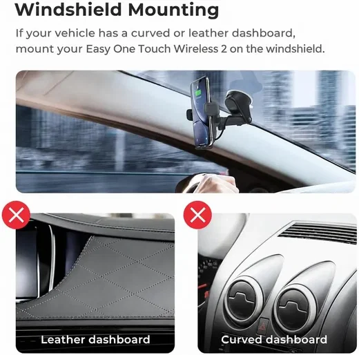 iOttie Easy One Touch Wireless 2 Houder Dashboard Auto Draadloos Opladen afbeelding 6