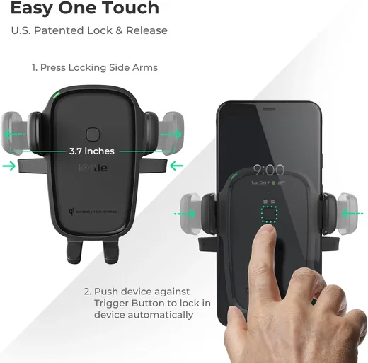iOttie Easy One Touch Wireless 2 Houder Dashboard Auto Draadloos Opladen afbeelding 2