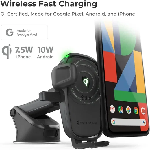 iOttie Easy One Touch Wireless 2 Houder Dashboard Auto Draadloos Opladen afbeelding 3