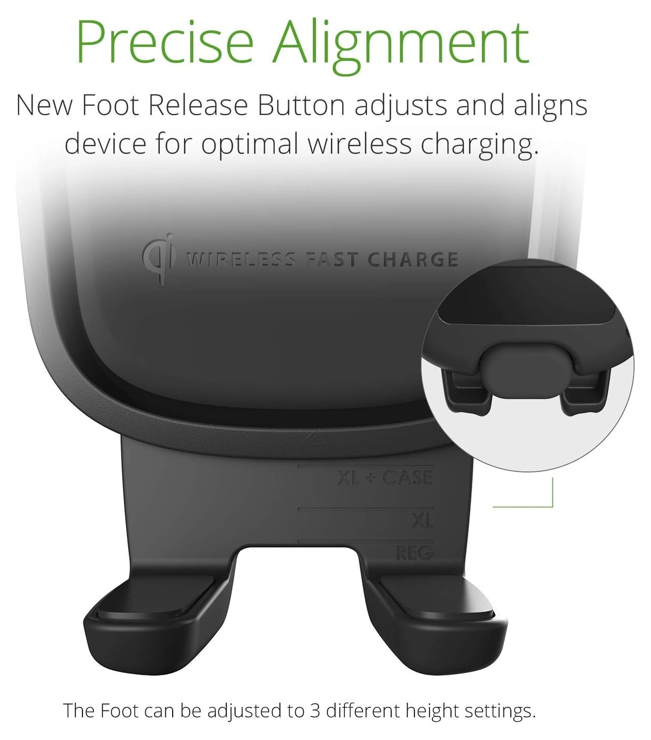 iOttie Easy One Telefoonhouder Auto Ventilatierooster/CD-Speler met Opladen 10W afbeelding 6