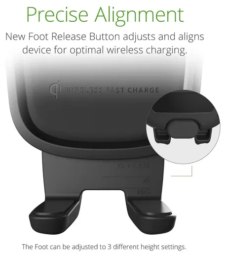 iOttie Easy One Telefoonhouder Auto Ventilatierooster/CD-Speler met Opladen 10W afbeelding 6