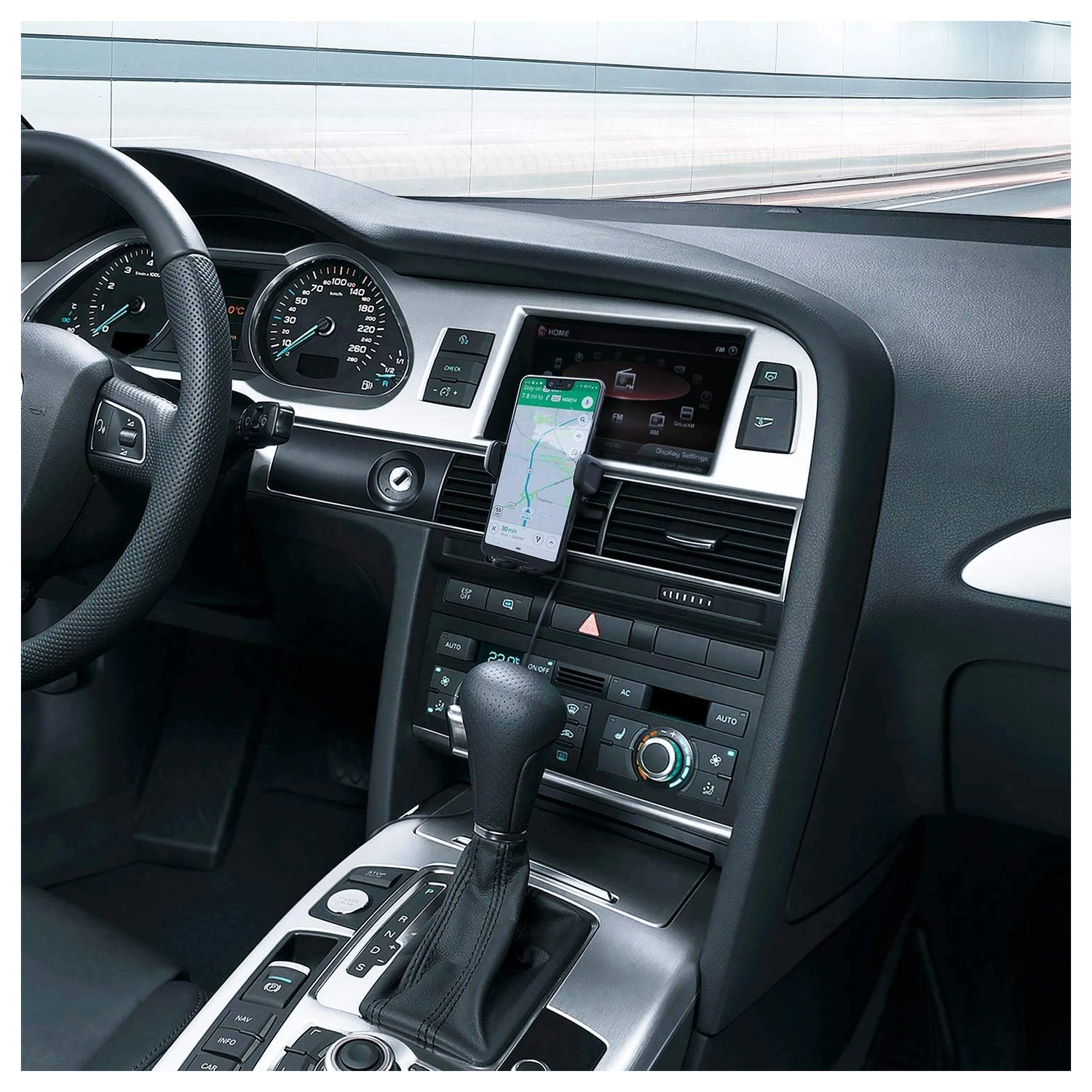 iOttie Easy One Telefoonhouder Auto Ventilatierooster/CD-Speler met Opladen 10W afbeelding 7