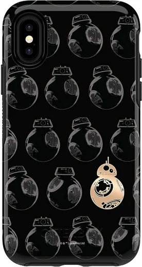 OtterBox Symmetry Case Disney iPhone X / XS Gold BB-8 afbeelding 1