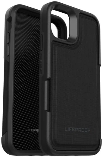 LifeProof Apple iPhone 11 Pro Flip Back Cover Portemonnee Hoesje Zwart afbeelding 1