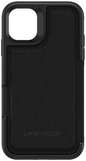 LifeProof Apple iPhone 11 Pro Flip Back Cover Portemonnee Hoesje Zwart afbeelding 2