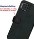 Rosso Deluxe Galaxy Note 10 Lite Hoesje Echt Leer Book Case Zwart afbeelding 8