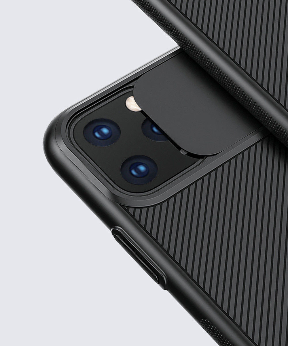 Nillkin CamShield iPhone 11 Pro Max Hoesje met Camera Slider Zwart afbeelding 6