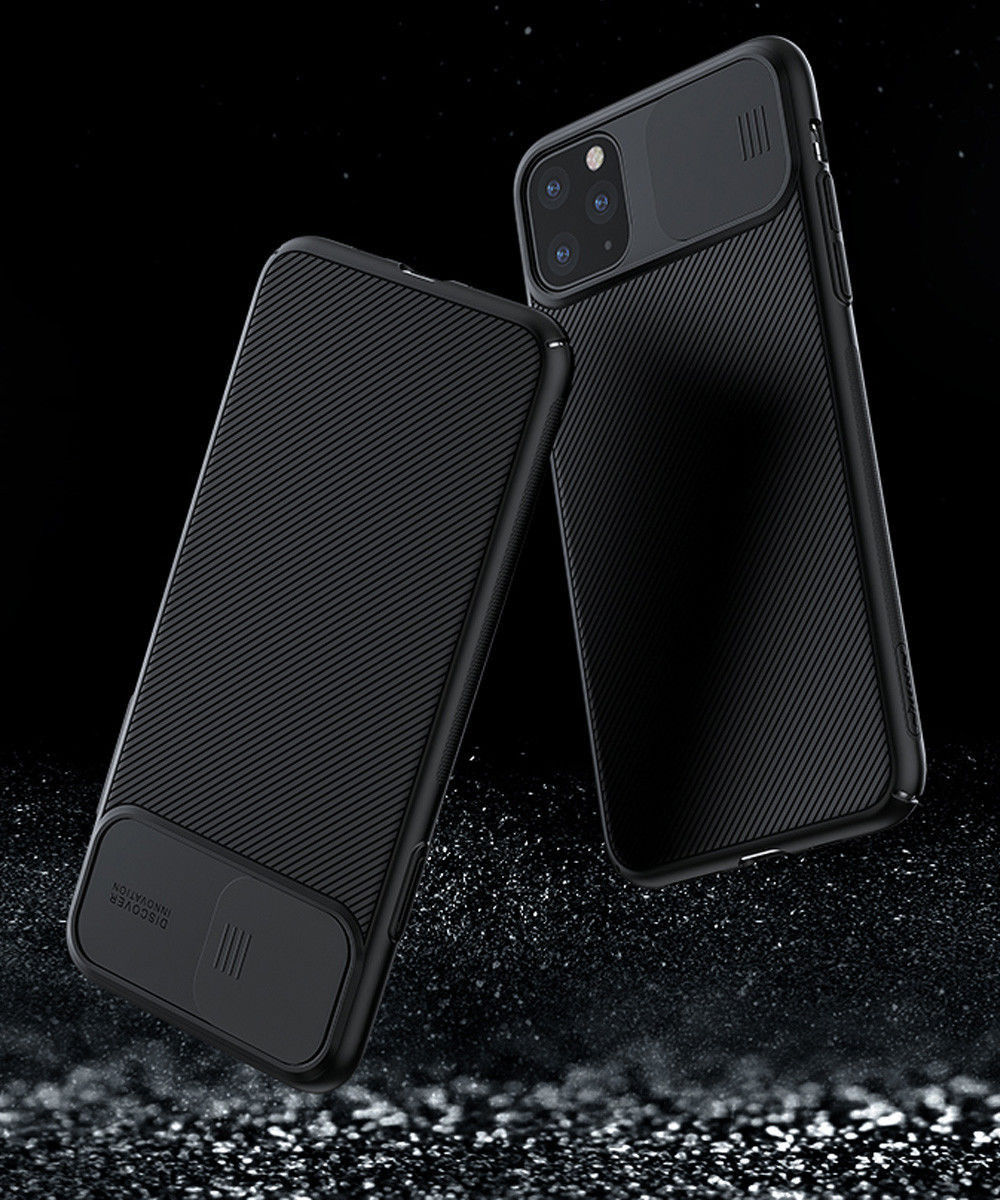 Nillkin CamShield iPhone 11 Pro Max Hoesje met Camera Slider Zwart afbeelding 9