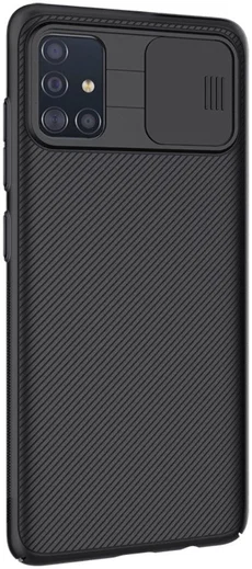 Nillkin CamShield Samsung Galaxy A51 Hoesje met Camera Slider Zwart afbeelding 5