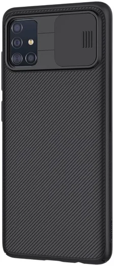 Nillkin CamShield Samsung Galaxy A51 Hoesje met Camera Slider Zwart afbeelding 6