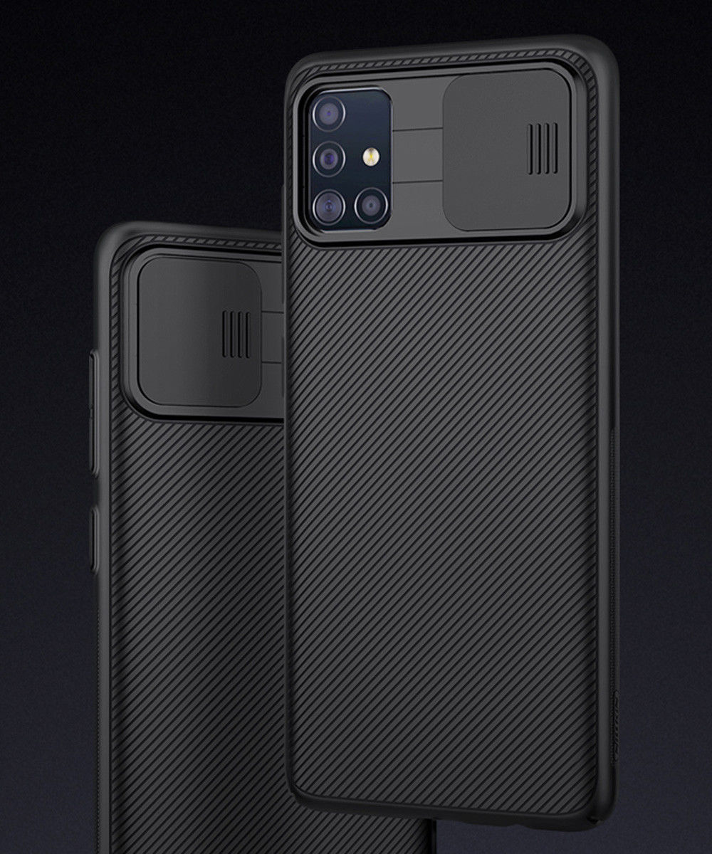 Nillkin CamShield Samsung Galaxy A51 Hoesje met Camera Slider Zwart afbeelding 9