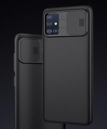 Nillkin CamShield Samsung Galaxy A51 Hoesje met Camera Slider Zwart afbeelding 9