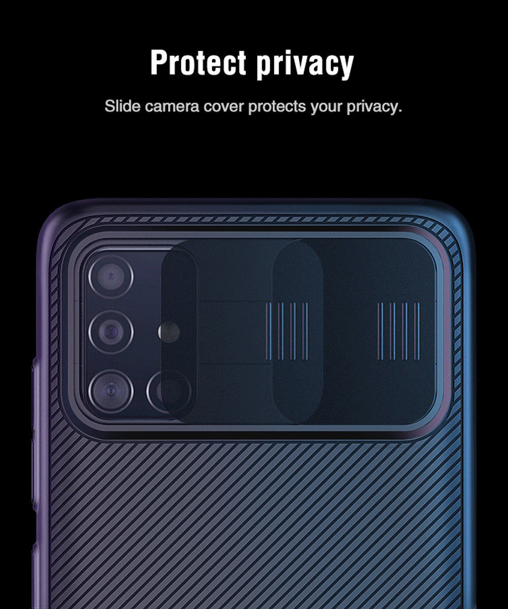 Nillkin CamShield Samsung Galaxy A51 Hoesje met Camera Slider Zwart afbeelding 2