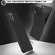 Samsung Galaxy A41 Hoesje Twill Slim Texture Back Cover Zwart afbeelding 4