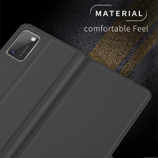Samsung Galaxy A41 Luxe Portemonnee Hoesje Zwart afbeelding 7