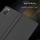 Samsung Galaxy A41 Luxe Portemonnee Hoesje Zwart afbeelding 7