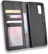 Samsung Galaxy A41 Vintage Portemonnee Hoesje Zwart afbeelding 7