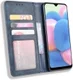 Samsung Galaxy A41 Vintage Portemonnee Hoesje Blauw afbeelding 1