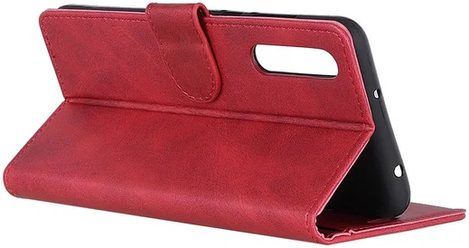 Sony Xperia 10 II Matte Portemonnee Hoesje Rood afbeelding 6