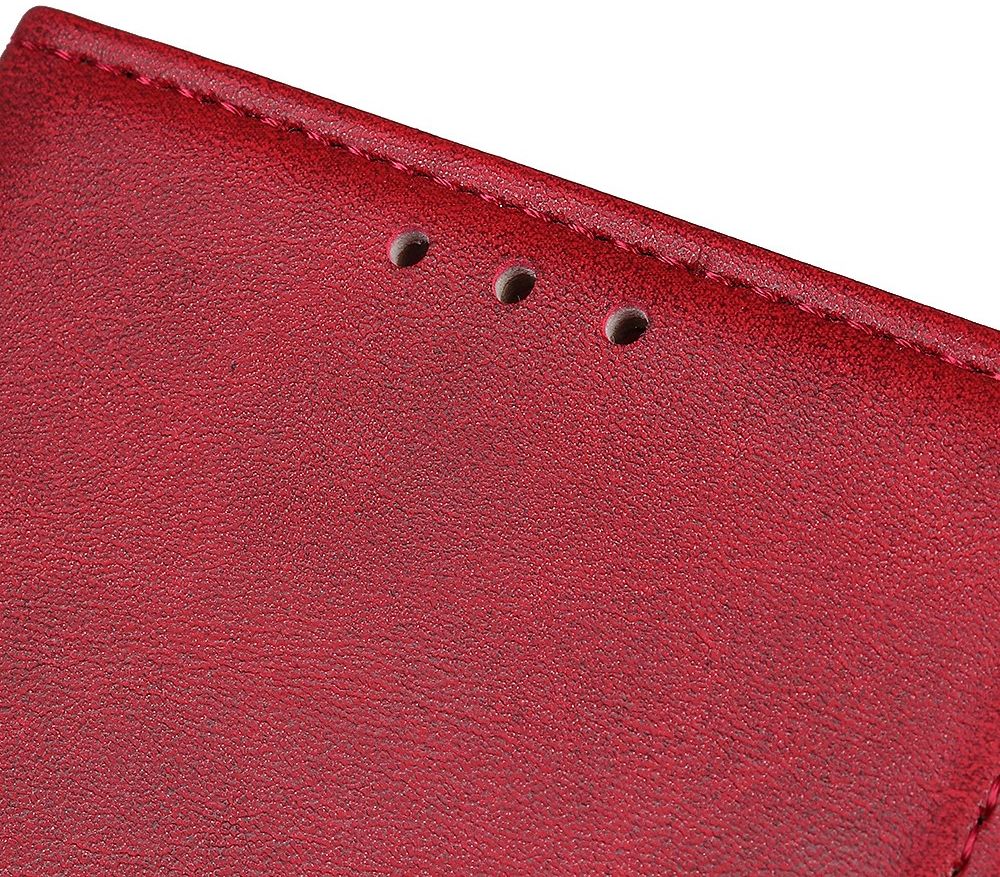 Sony Xperia 10 II Matte Portemonnee Hoesje Rood afbeelding 11