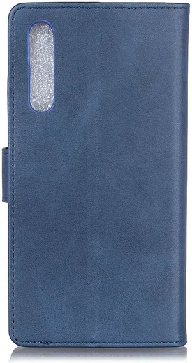 Sony Xperia 10 II Matte Portemonnee Hoesje Blauw afbeelding 8