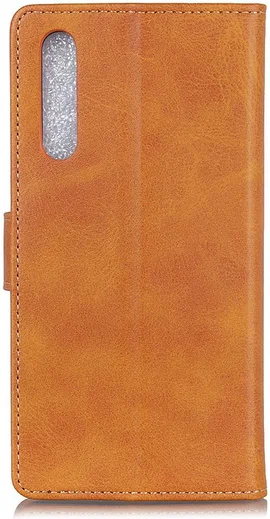 Sony Xperia 1 II Matte Portemonnee Hoesje Bruin afbeelding 6