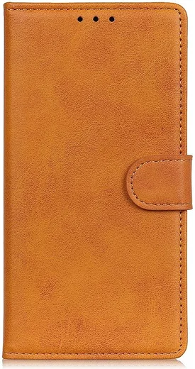 Sony Xperia 1 II Matte Portemonnee Hoesje Bruin afbeelding 2
