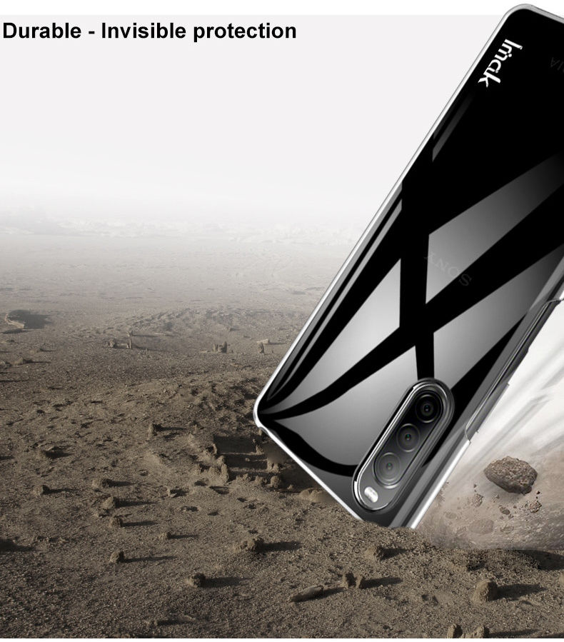 IMAK Crystal II Pro+ Sony Xperia 10 II Hoesje met Screenprotector afbeelding 12