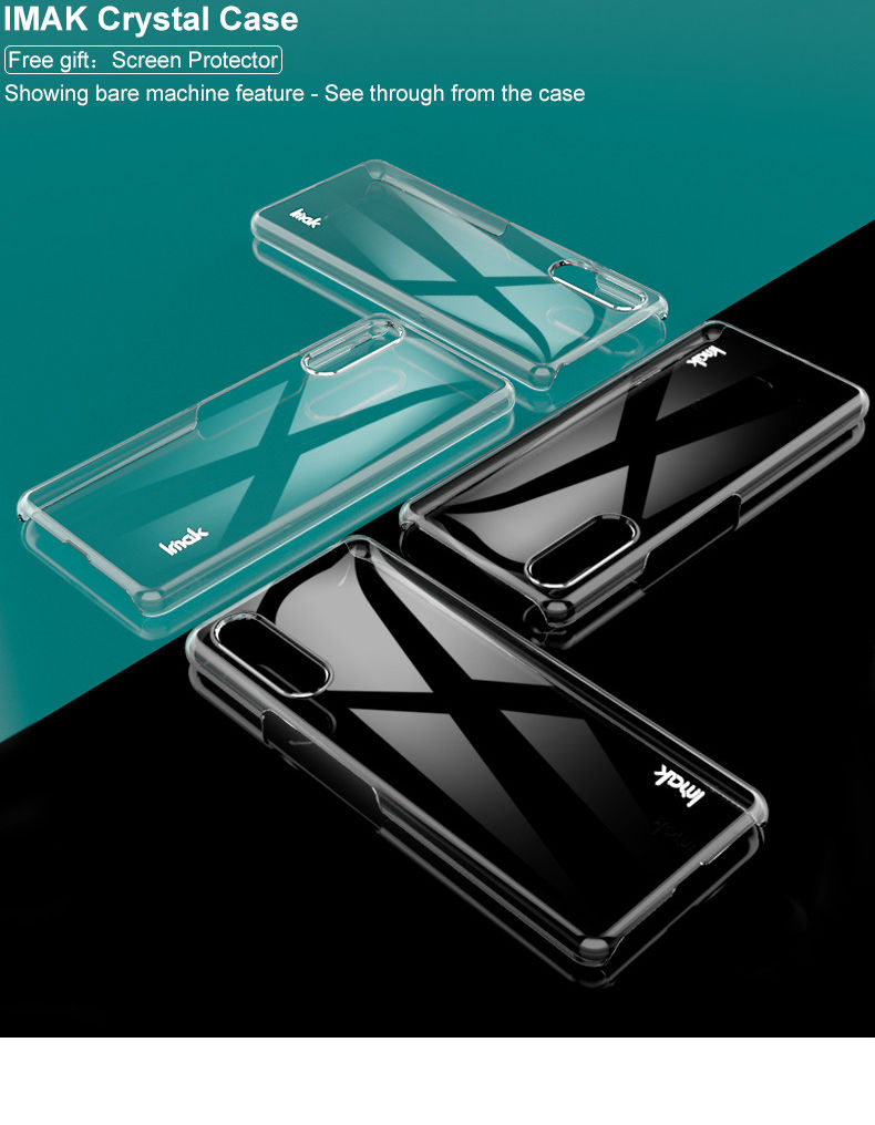 IMAK Crystal II Pro+ Sony Xperia 10 II Hoesje met Screenprotector afbeelding 14