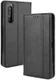 Sony Xperia 1 II Vintage Portemonnee Hoesje Zwart afbeelding 2