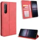 Sony Xperia 1 II Vintage Portemonnee Hoesje Rood afbeelding 6