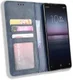 Sony Xperia 1 II Vintage Portemonnee Hoesje Blauw afbeelding 1