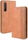 Sony Xperia 1 II Vintage Portemonnee Hoesje Bruin afbeelding 2