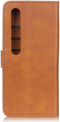 Xiaomi Mi 10 (Pro) Book Case Matte Portemonnee Hoesje Bruin afbeelding 6