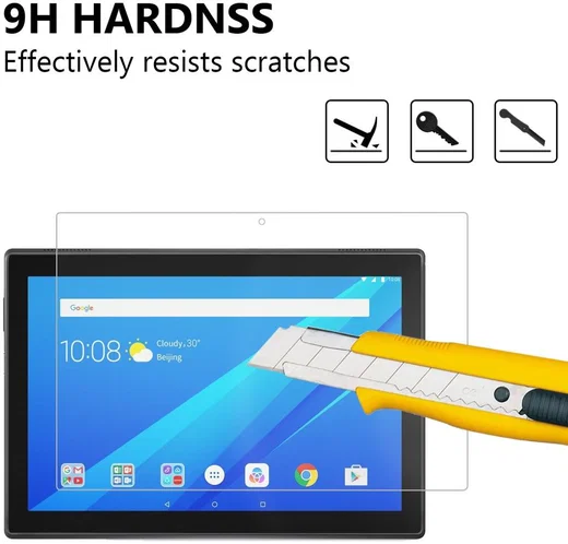 Lenovo Tab M10 (HD) Gen 1 9H Tempered Glass Screen Protector afbeelding 4