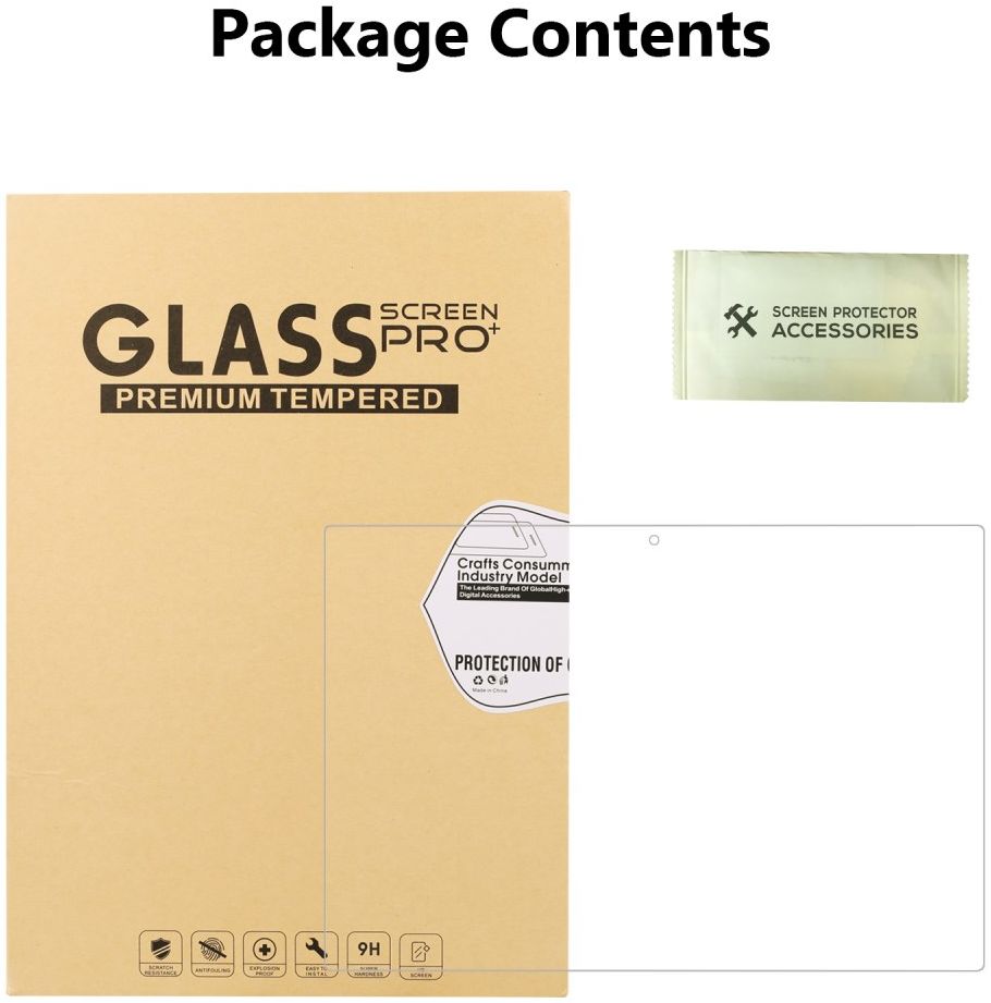 Lenovo Tab M10 (HD) Gen 1 9H Tempered Glass Screen Protector afbeelding 7