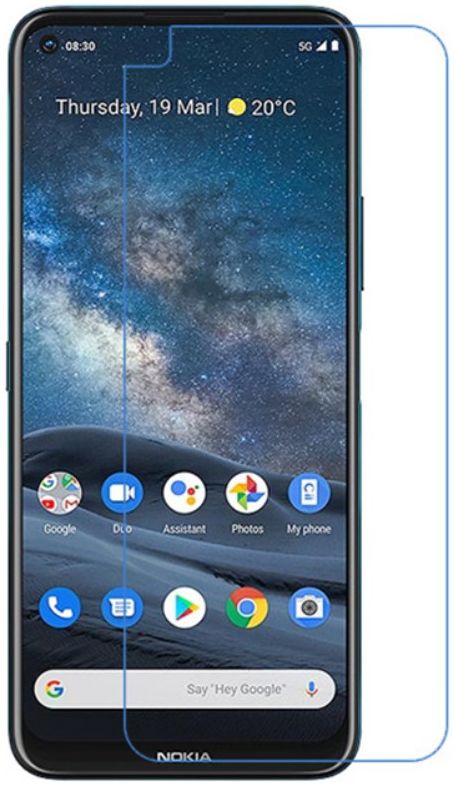 Nokia 8.3 5G Screen Protector krasbestendig Ultra Clear HD afbeelding 1