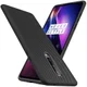 OnePlus 8 Twill Slim Texture TPU Hoesje Zwart afbeelding 2