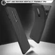 OnePlus 8 Twill Slim Texture TPU Hoesje Zwart afbeelding 7