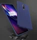 OnePlus 8 Twill Slim Texture TPU Hoesje Blauw afbeelding 5