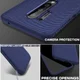 OnePlus 8 Pro Twill Slim Texture TPU Hoesje Blauw afbeelding 8