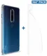 IMAK OnePlus 8 Hoesje Flexibel TPU met Screenprotector Transparant afbeelding 1