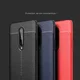 OnePlus 8 Hoesje TPU Leer Design Rood afbeelding 3