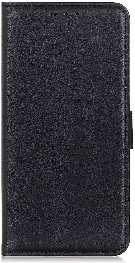 OnePlus 8 Litchi Skin Portemonnee Hoesje Zwart afbeelding 2