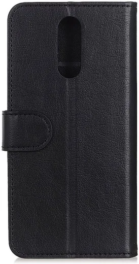 OnePlus 8 Litchi Skin Portemonnee Hoesje Zwart afbeelding 6