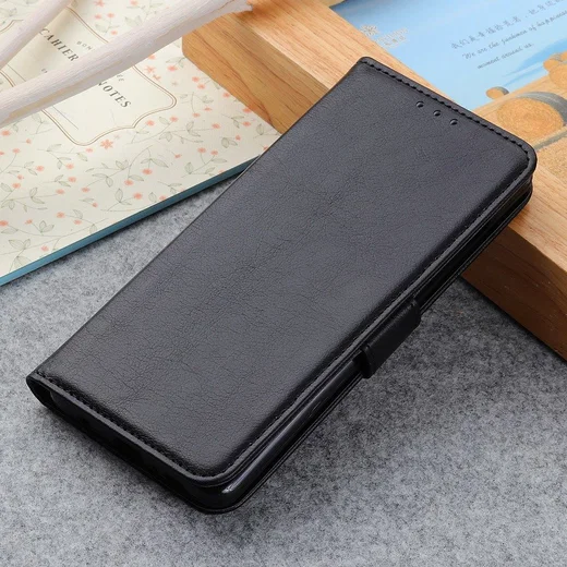 OnePlus 8 Litchi Skin Portemonnee Hoesje Zwart afbeelding 8