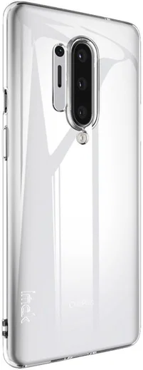 IMAK UX-5 Series OnePlus 8 Pro Hoesje Flexibel en Dun TPU Transparant afbeelding 4