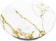 PopSockets X HappyCase PopGrip PopTop Greep en Standaard Wit Marmer afbeelding 2